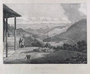 View from Kotagherry Looking Down the Plains of Coimbetoor, plate 2 from 
